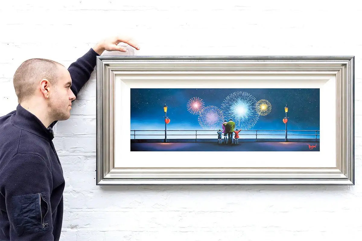 Our Love Knows No Bounds - Original - SOLD by artist David Renshaw - Wyecliffe Galleries