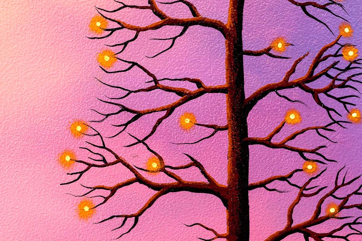 Our Love Lifts Us Higher and Higher - Original by artist David Renshaw - Wyecliffe Galleries