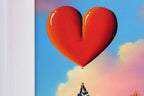 Our Love Lifts Us Higher and Higher - Original by artist David Renshaw - Wyecliffe Galleries