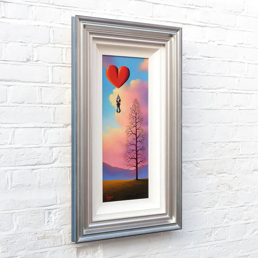 Our Love Lifts Us Higher and Higher - Original by artist David Renshaw - Wyecliffe Galleries