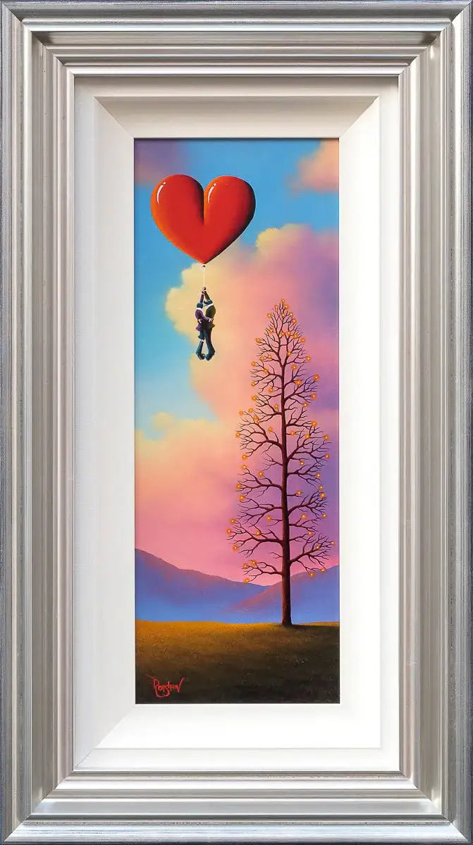 Our Love Lifts Us Higher and Higher - Original by artist David Renshaw - Wyecliffe Galleries