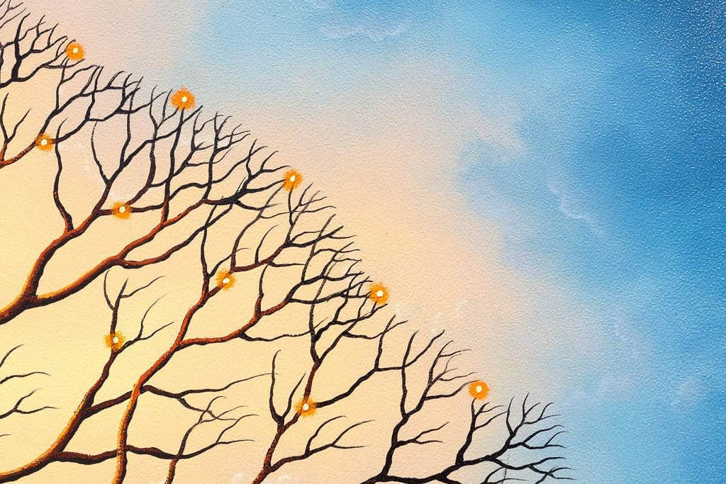 Our Love On A Heartstring - Original - SOLD by artist David Renshaw - Wyecliffe Galleries