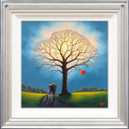Our Love On A Heartstring - Original - SOLD by artist David Renshaw - Wyecliffe Galleries