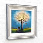 Our Love On A Heartstring - Original - SOLD by artist David Renshaw - Wyecliffe Galleries