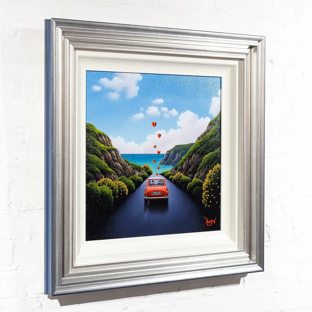 Our Love On The Open Road - Original - SOLD by artist David Renshaw - Wyecliffe Galleries