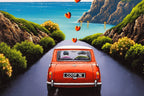 Our Love On The Open Road - Original - SOLD by artist David Renshaw - Wyecliffe Galleries
