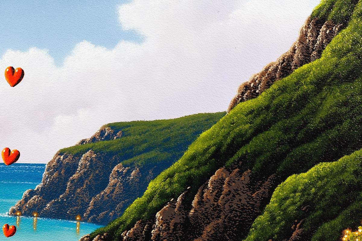 Our Love On The Open Road - Original - SOLD by artist David Renshaw - Wyecliffe Galleries