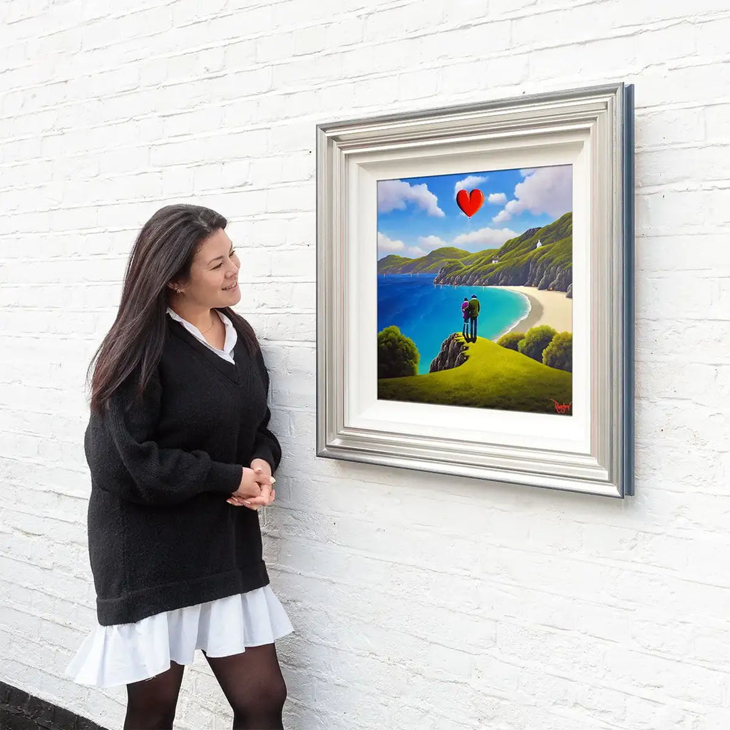 Our Love Soars To New Heights - Original - SOLD by artist David Renshaw - Wyecliffe Galleries