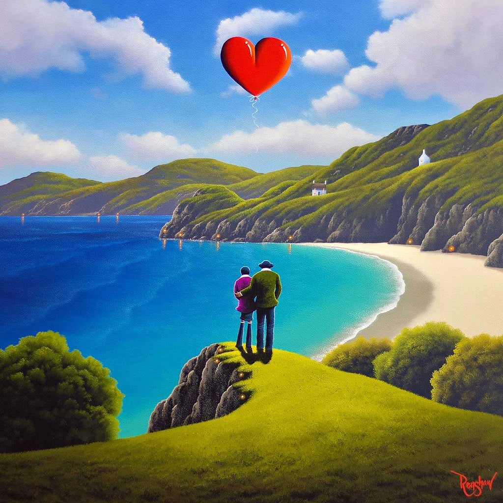 Our Love Soars To New Heights - Original - SOLD by artist David Renshaw - Wyecliffe Galleries