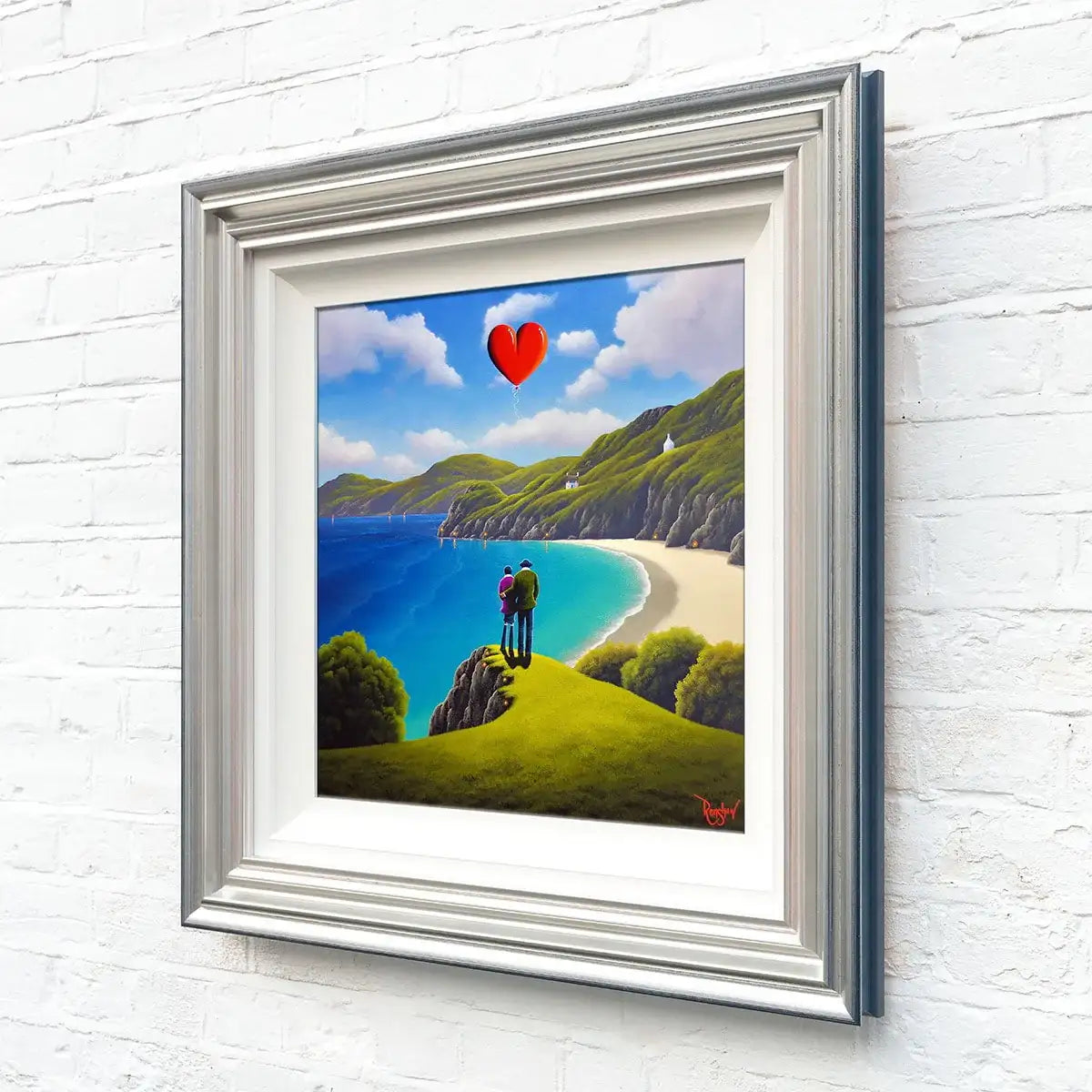 Our Love Soars To New Heights - Original - SOLD by artist David Renshaw - Wyecliffe Galleries