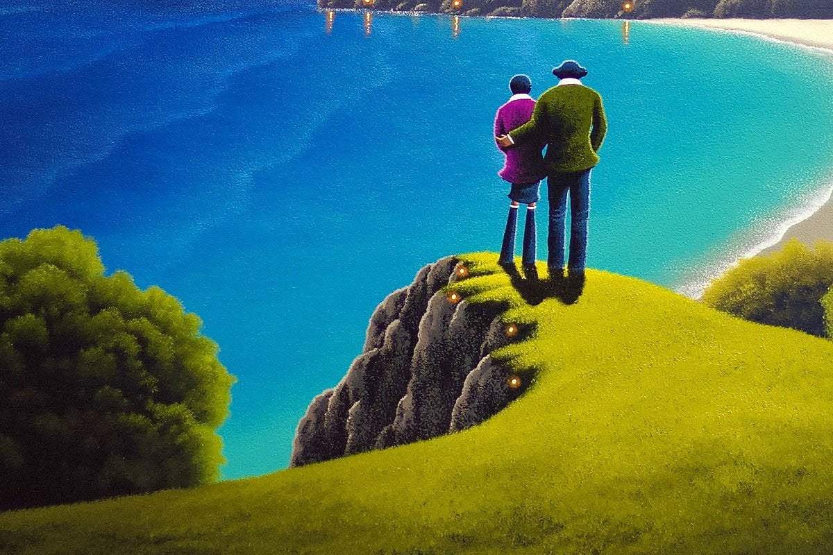 Our Love Soars To New Heights - Original - SOLD by artist David Renshaw - Wyecliffe Galleries
