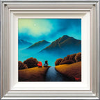 Our Mountain View - Original - SOLD by artist David Renshaw - Wyecliffe Galleries