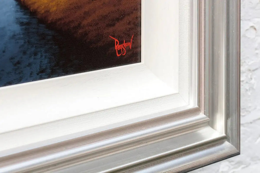 Our Mountain View - Original - SOLD by artist David Renshaw - Wyecliffe Galleries