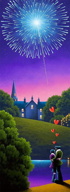 Our Place Among The Stars - Original - SOLD by artist David Renshaw - Wyecliffe Galleries