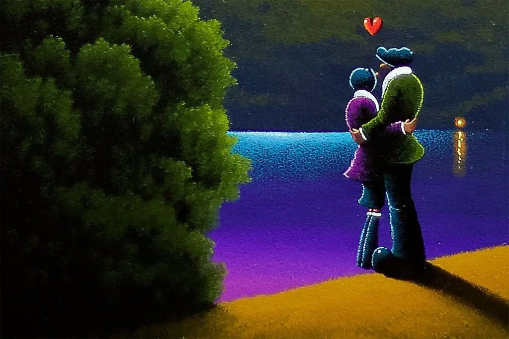 Our Place Among The Stars - Original - SOLD by artist David Renshaw - Wyecliffe Galleries