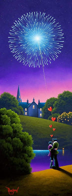 Our Place Among The Stars - Original - SOLD by artist David Renshaw - Wyecliffe Galleries