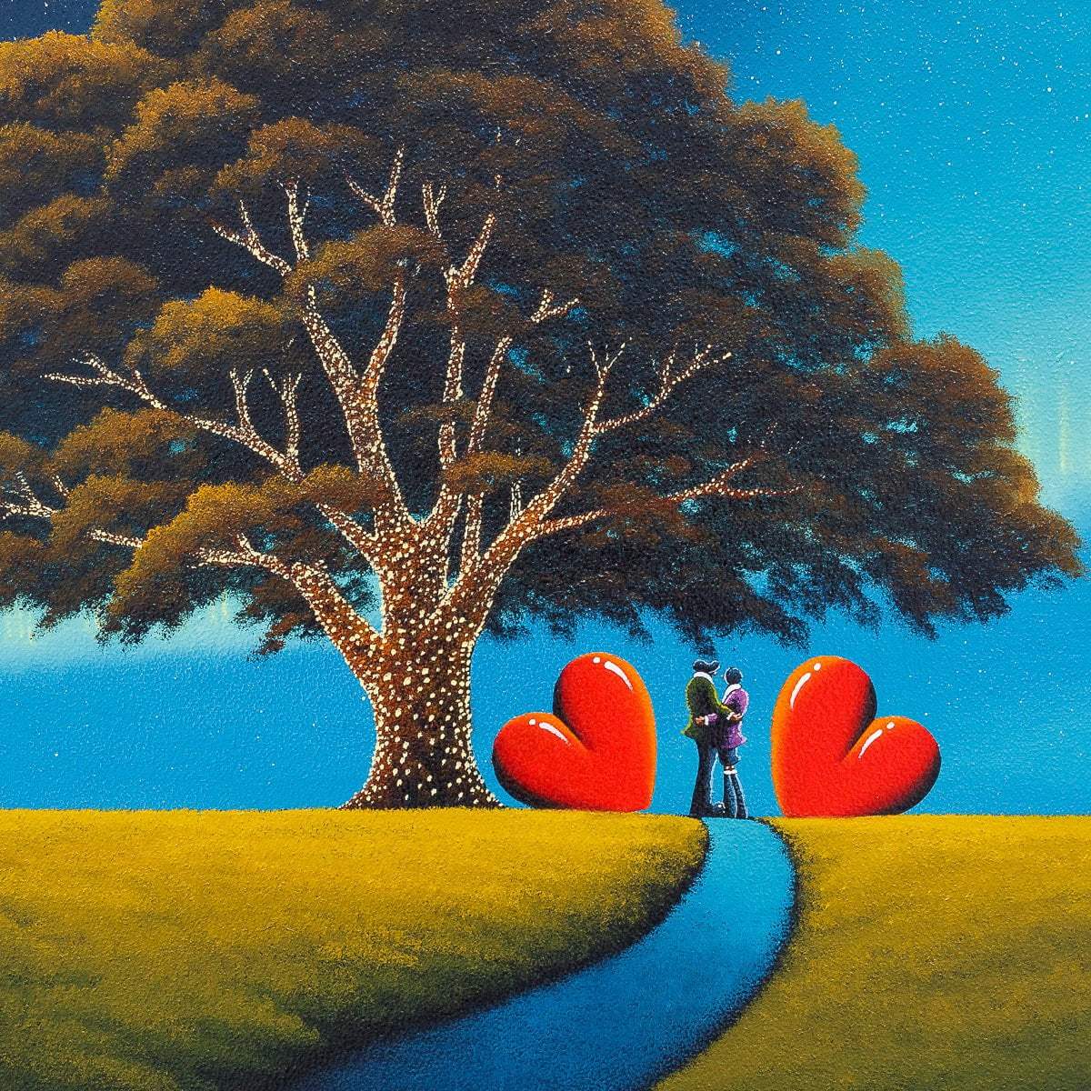 Our Special Place - Original - SOLD by artist David Renshaw - Wyecliffe Galleries