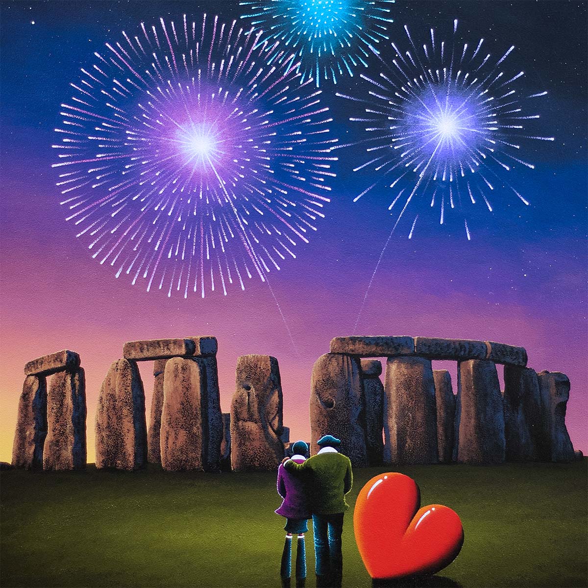 Our Spirits As One - Original - SOLD David Renshaw Original