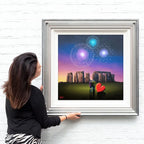 Our Spirits As One - Original - SOLD by artist David Renshaw - Wyecliffe Galleries