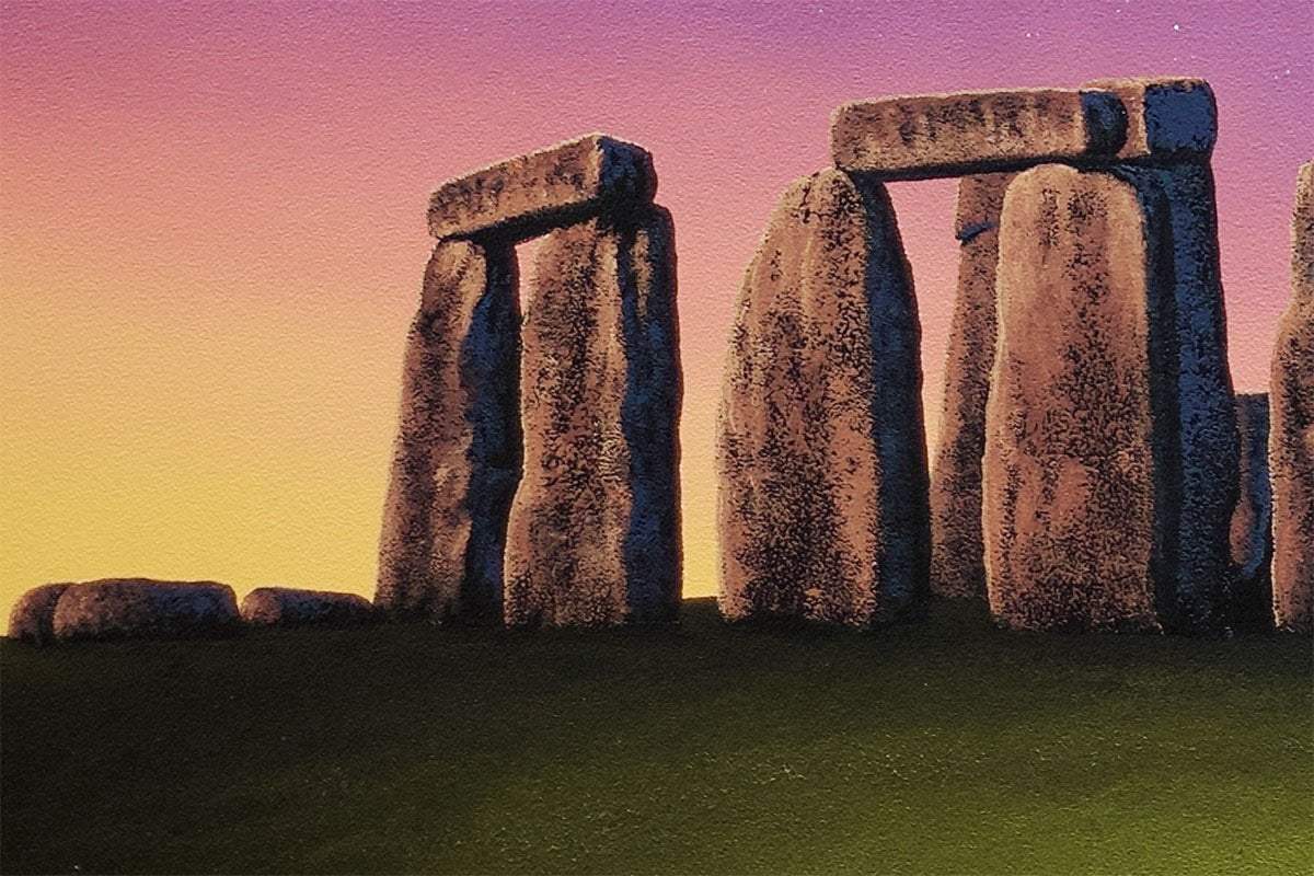 Our Spirits As One - Original - SOLD by artist David Renshaw - Wyecliffe Galleries