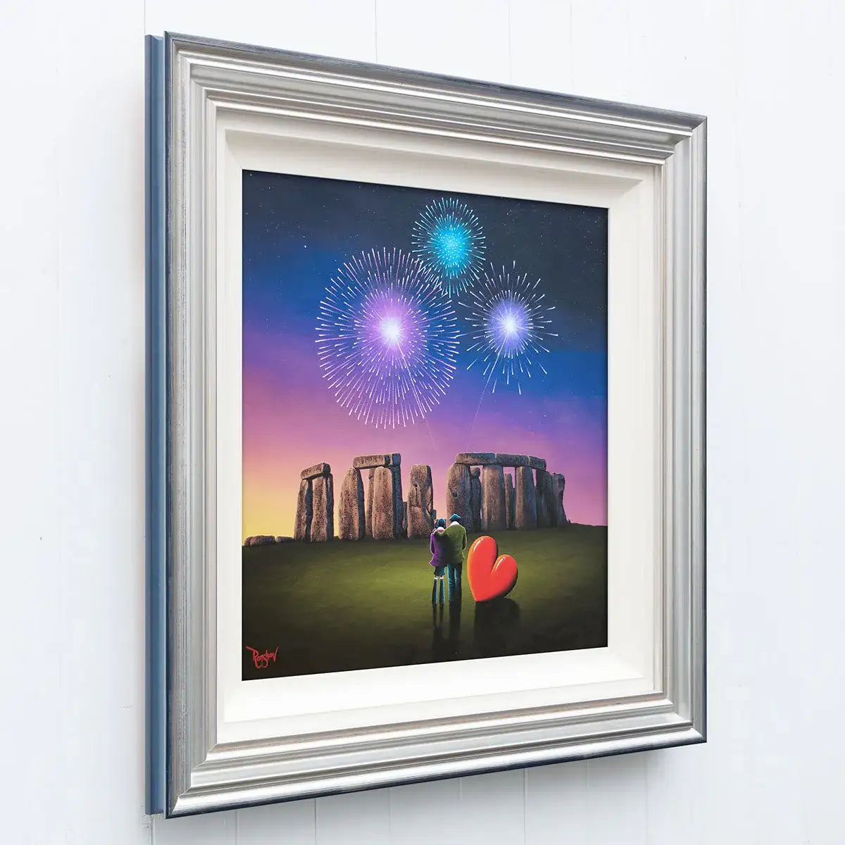 Our Spirits As One - Original - SOLD by artist David Renshaw - Wyecliffe Galleries