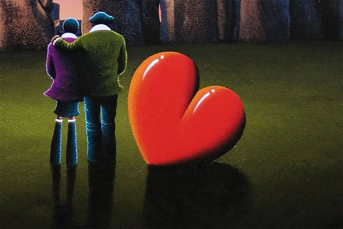 Our Spirits As One - Original - SOLD by artist David Renshaw - Wyecliffe Galleries
