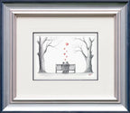 Our Spot In The Park - Original Sketch - SOLD by artist David Renshaw - Wyecliffe Galleries
