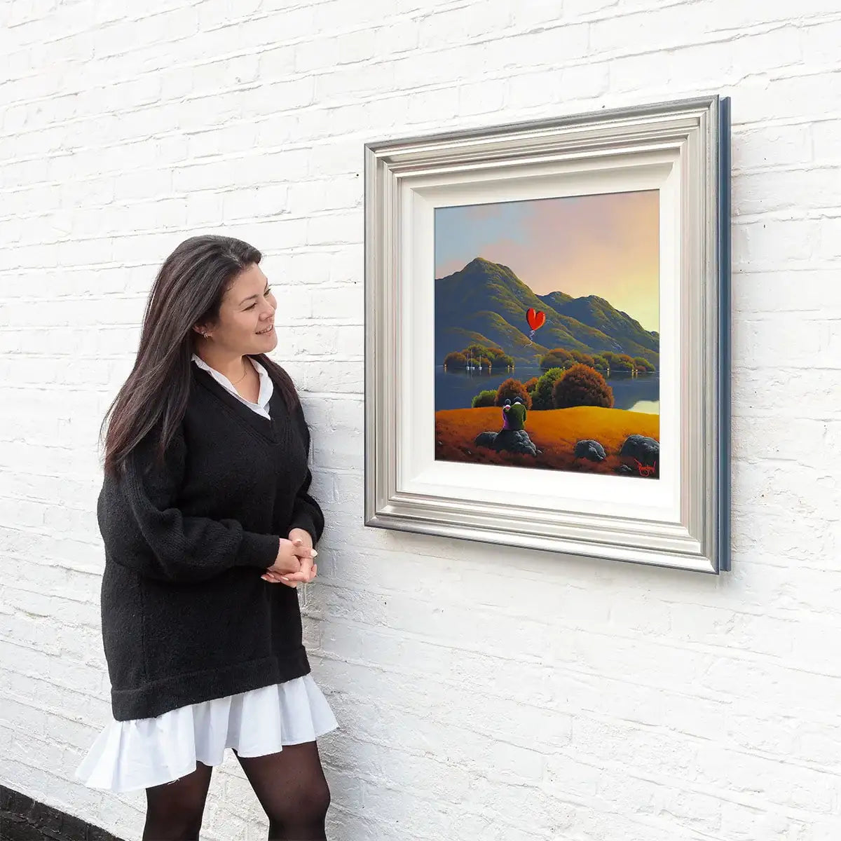 Our Tranquil Place - Original - SOLD by artist David Renshaw - Wyecliffe Galleries