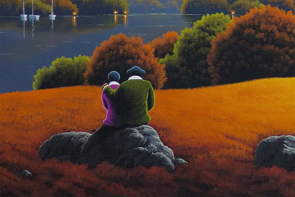 Our Tranquil Place - Original - SOLD by artist David Renshaw - Wyecliffe Galleries