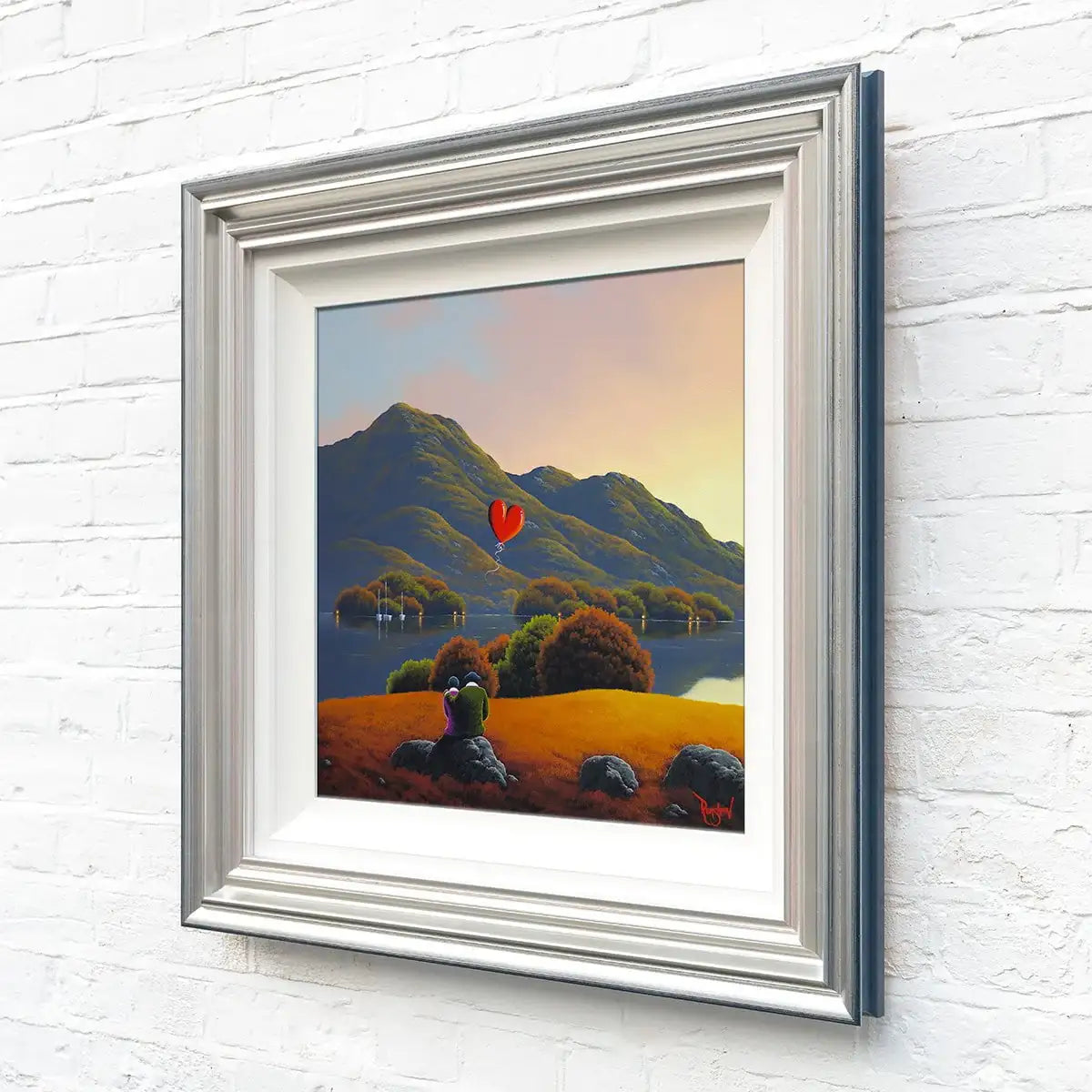Our Tranquil Place - Original - SOLD by artist David Renshaw - Wyecliffe Galleries