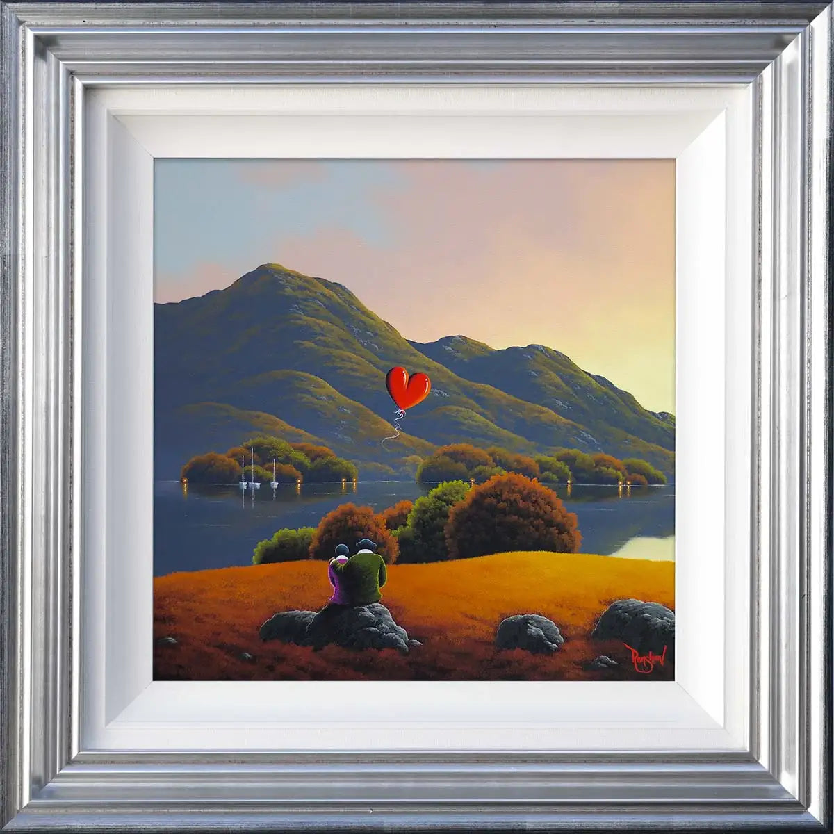Our Tranquil Place - Original - SOLD by artist David Renshaw - Wyecliffe Galleries