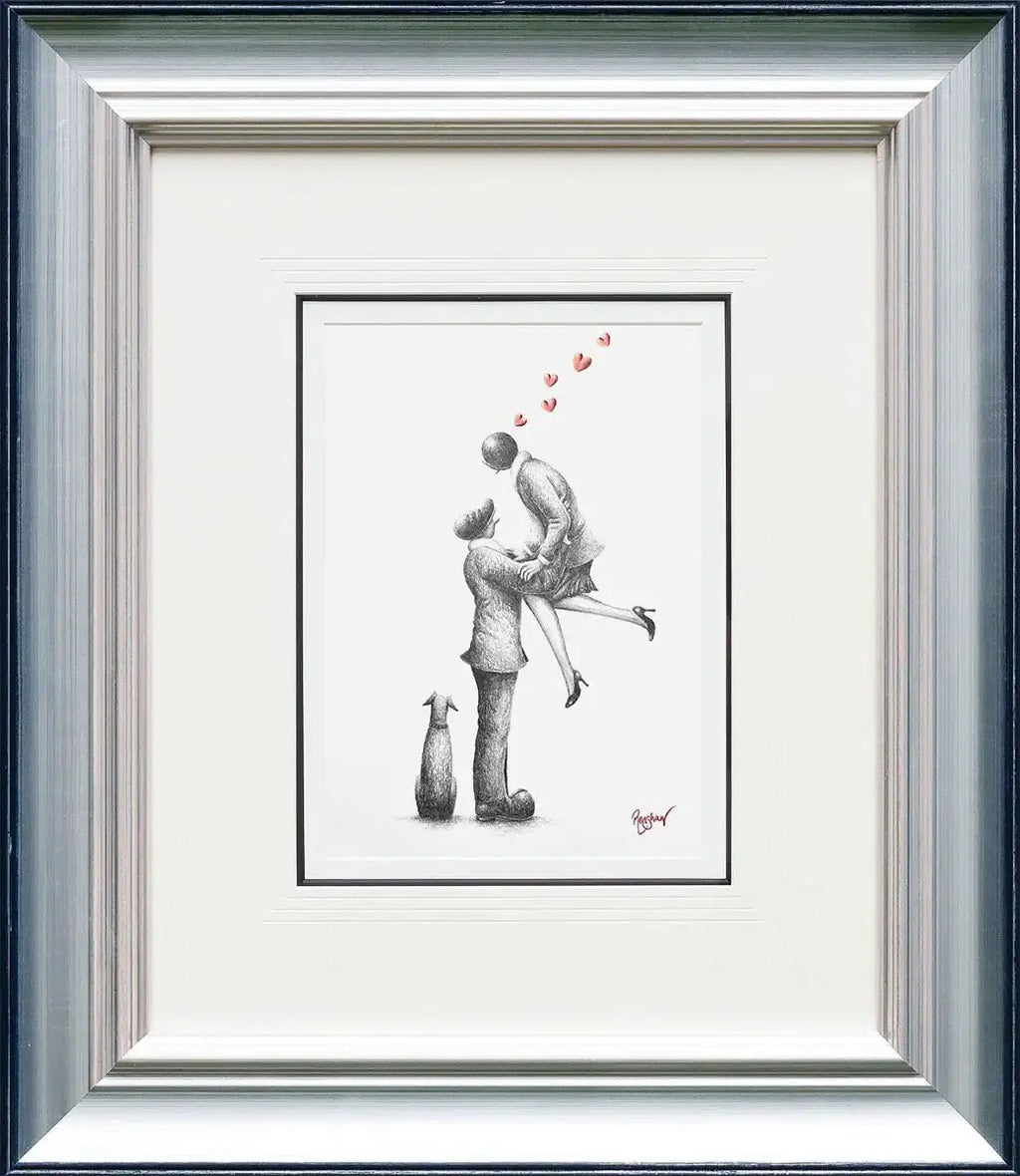 Our Wonderful Life - Original Sketch - SOLD by artist David Renshaw - Wyecliffe Galleries