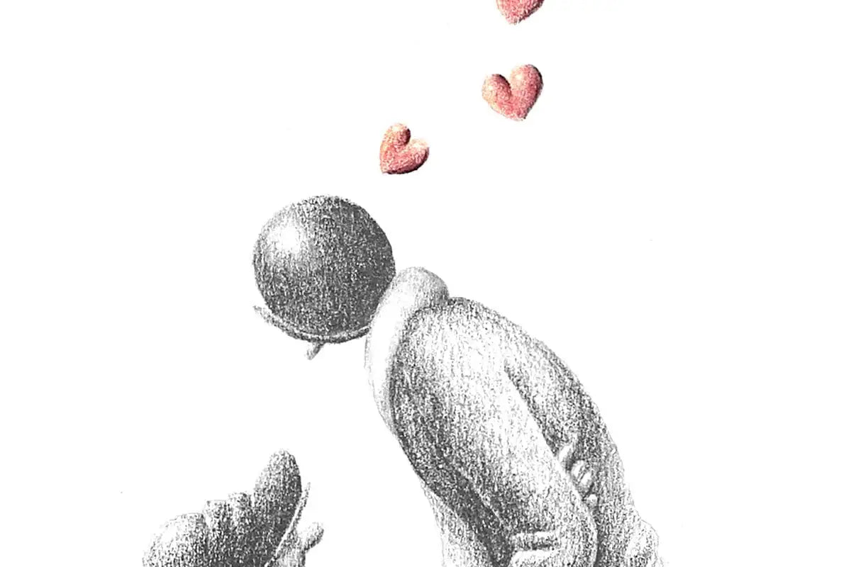 Our Wonderful Life - Original Sketch - SOLD by artist David Renshaw - Wyecliffe Galleries