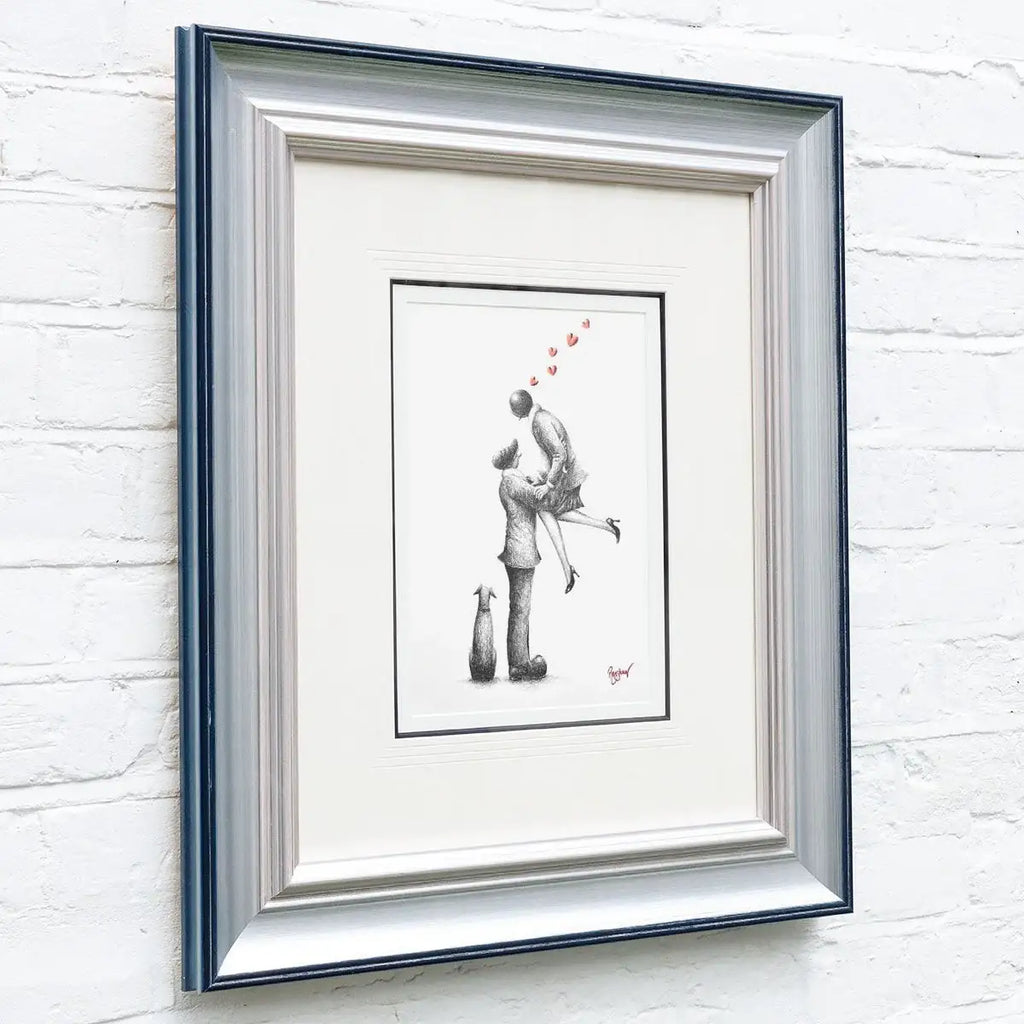 Our Wonderful Life - Original Sketch - SOLD by artist David Renshaw - Wyecliffe Galleries