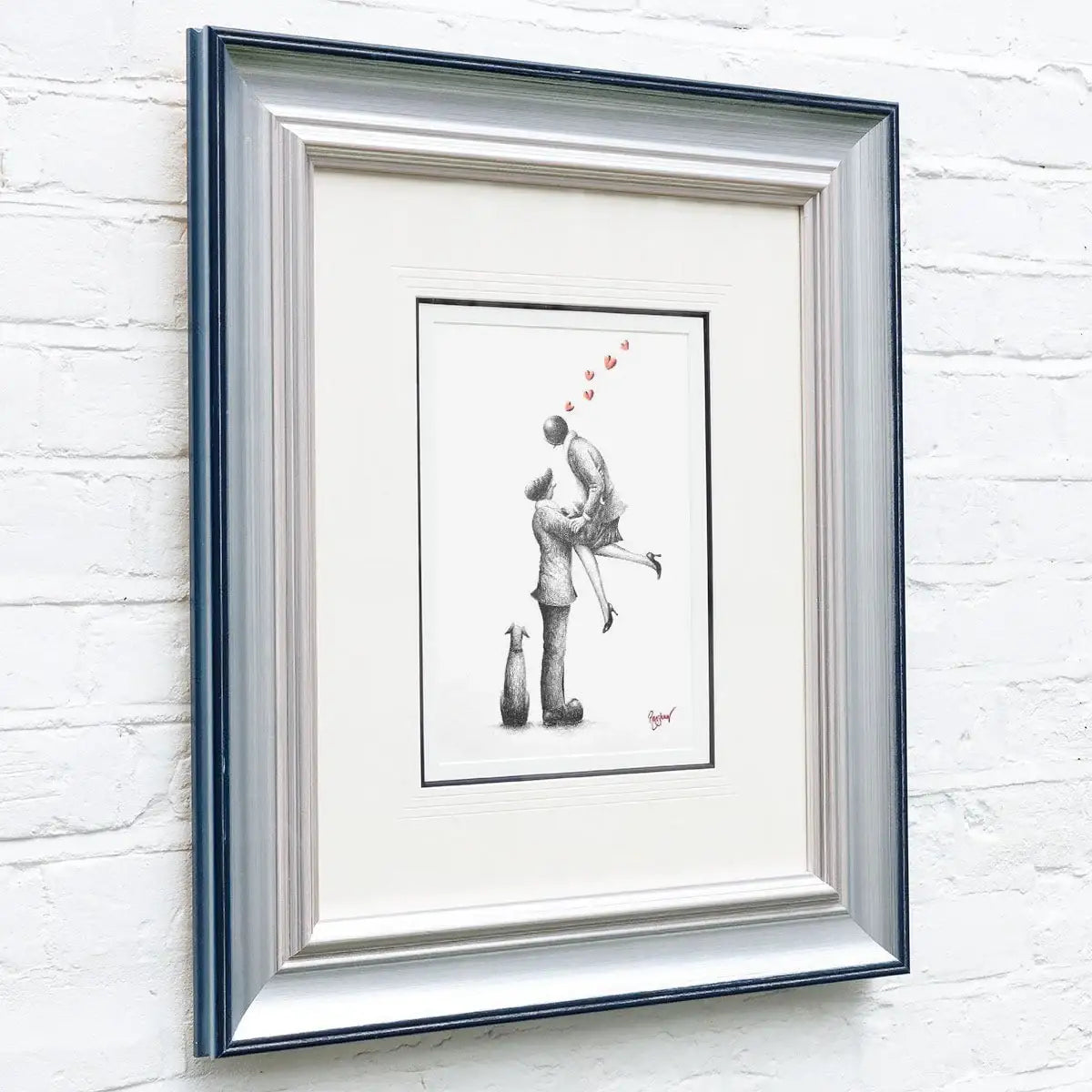 Our Wonderful Life - Original Sketch - SOLD by artist David Renshaw - Wyecliffe Galleries