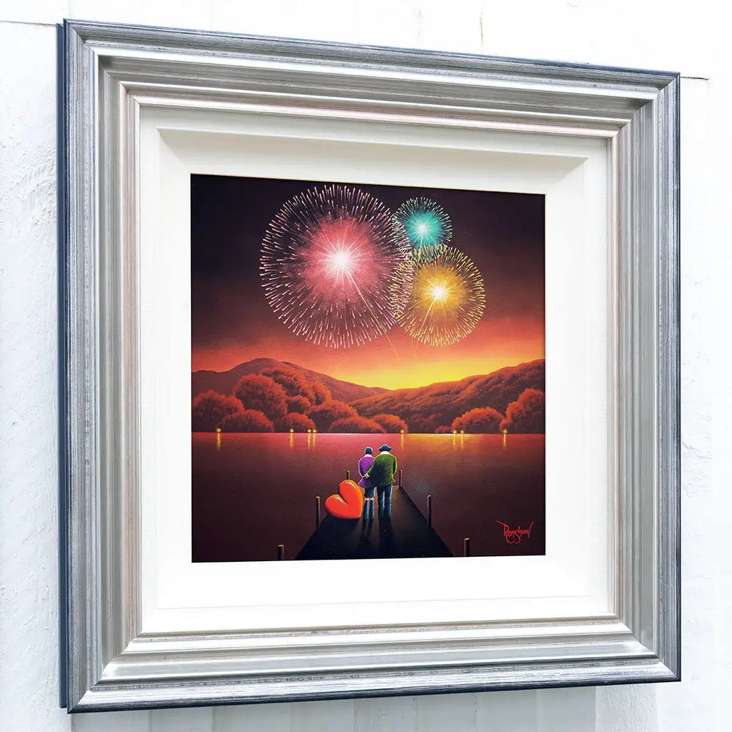 Painting The Sky With A Myriad Of Colours - Original - SOLD by artist David Renshaw - Wyecliffe Galleries