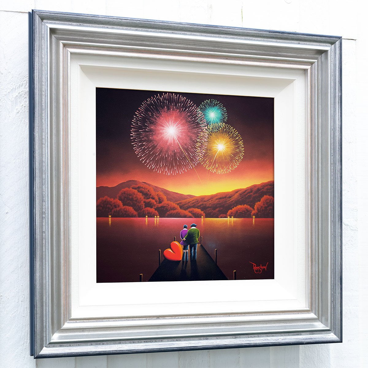 Painting The Sky With A Myriad Of Colours - Original - SOLD David Renshaw Original