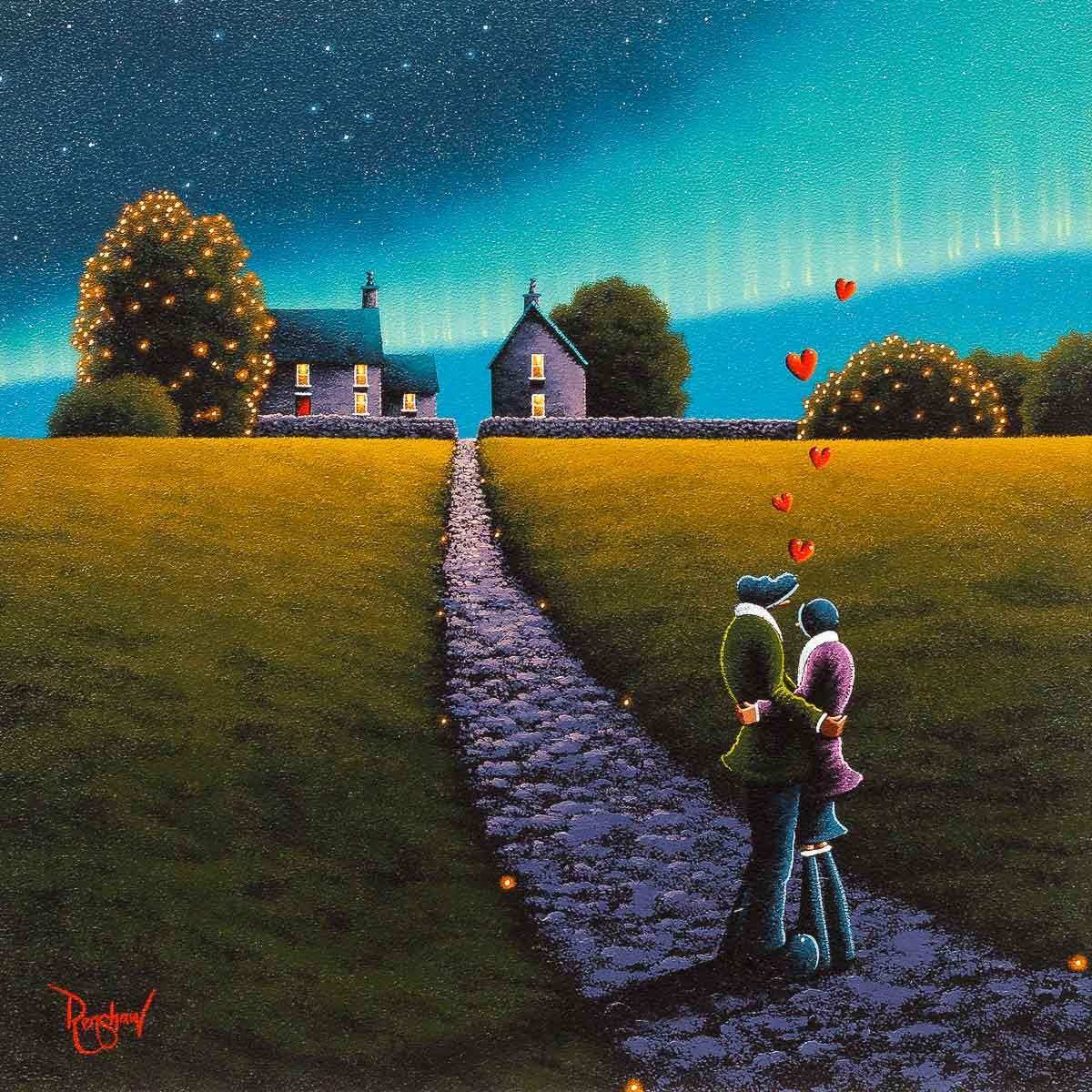 Pathway To Our Love - Original - SOLD by artist David Renshaw - Wyecliffe Galleries
