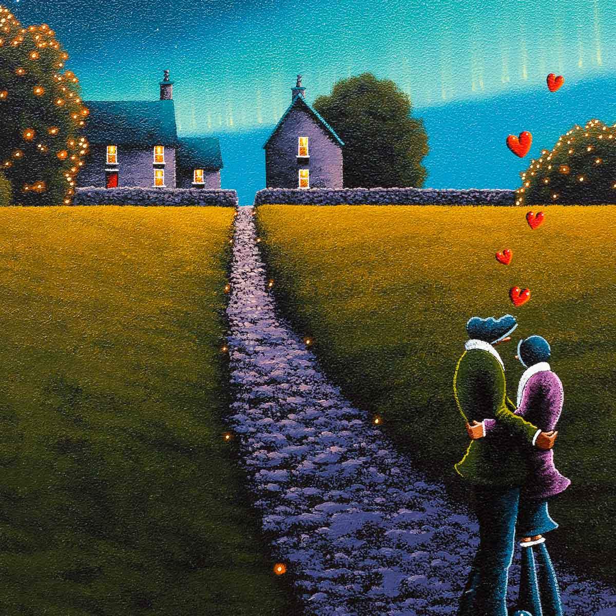 Pathway To Our Love - Original - SOLD by artist David Renshaw - Wyecliffe Galleries