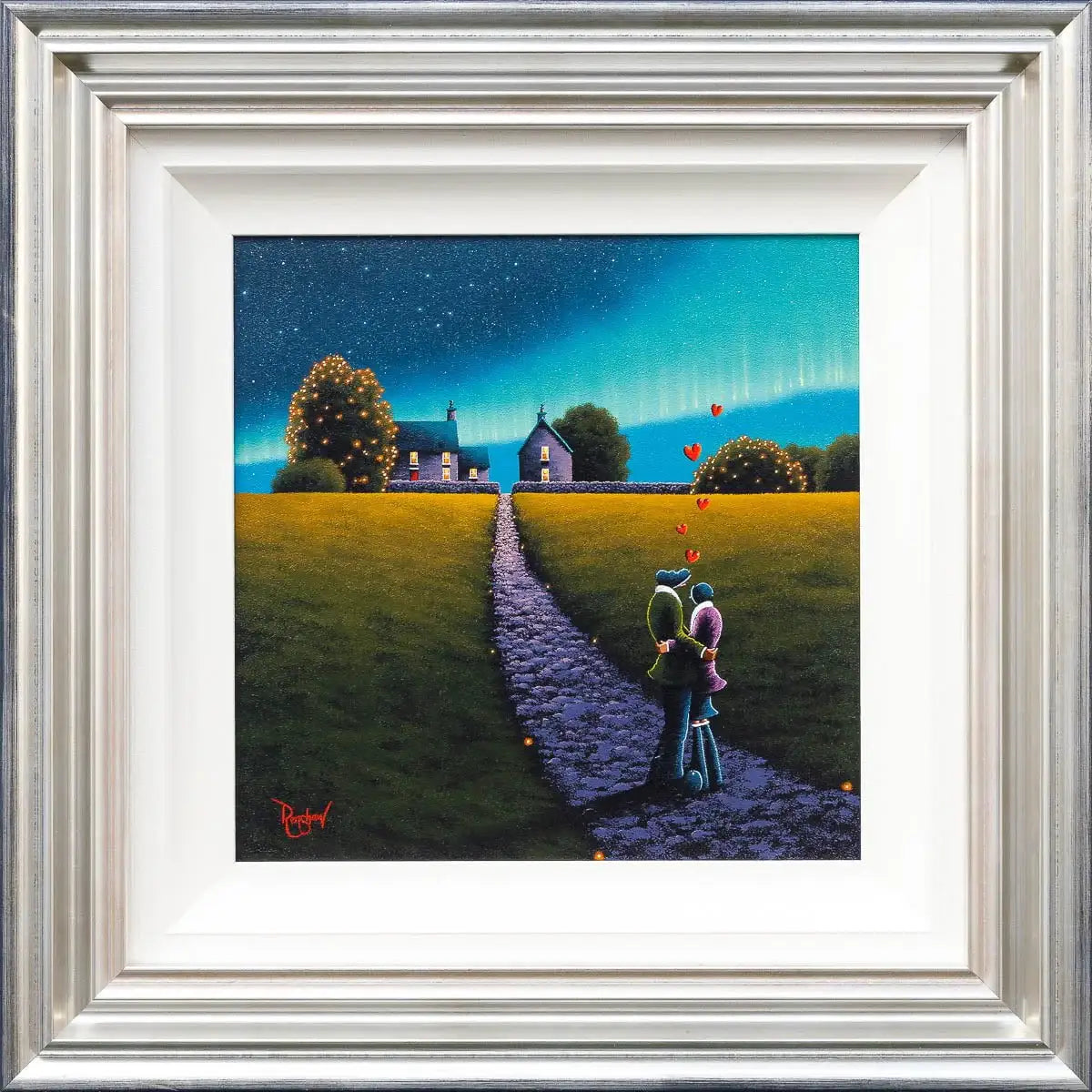 Pathway To Our Love - Original - SOLD by artist David Renshaw - Wyecliffe Galleries
