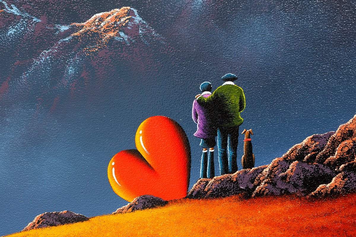 Pinnacle Of Our Love - Original - SOLD by artist David Renshaw - Wyecliffe Galleries