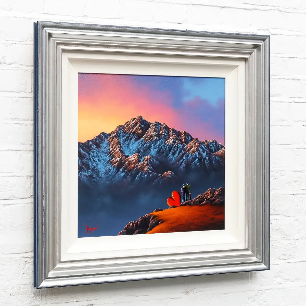 Pinnacle Of Our Love - Original - SOLD by artist David Renshaw - Wyecliffe Galleries