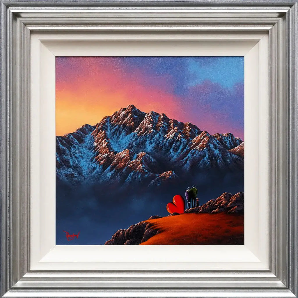 Pinnacle Of Our Love - Original - SOLD by artist David Renshaw - Wyecliffe Galleries