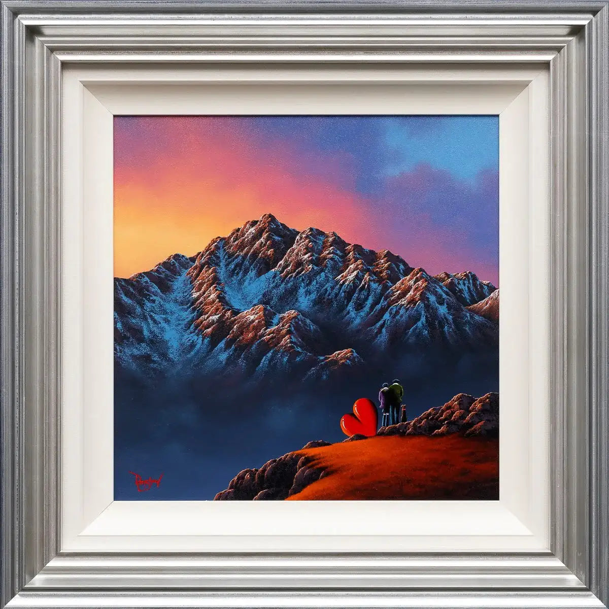 Pinnacle Of Our Love - Original - SOLD by artist David Renshaw - Wyecliffe Galleries
