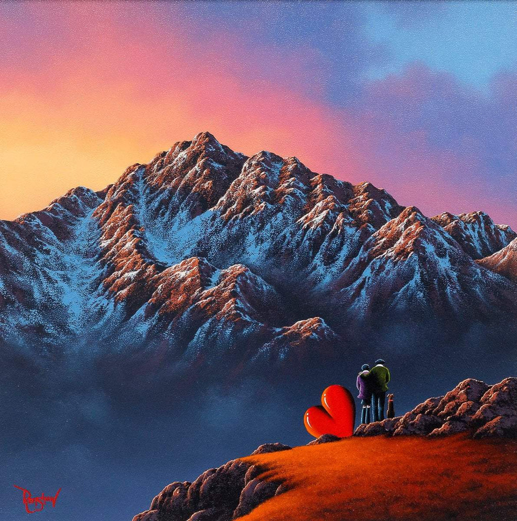 Pinnacle Of Our Love - Original - SOLD by artist David Renshaw - Wyecliffe Galleries