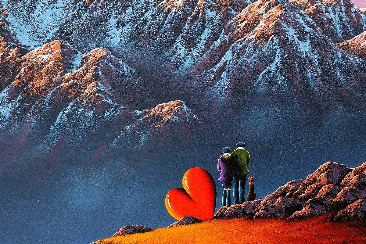 Pinnacle Of Our Love - Original - SOLD by artist David Renshaw - Wyecliffe Galleries