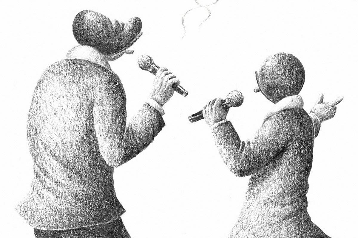 Pitch Perfect - Original Sketch by artist David Renshaw - Wyecliffe Galleries