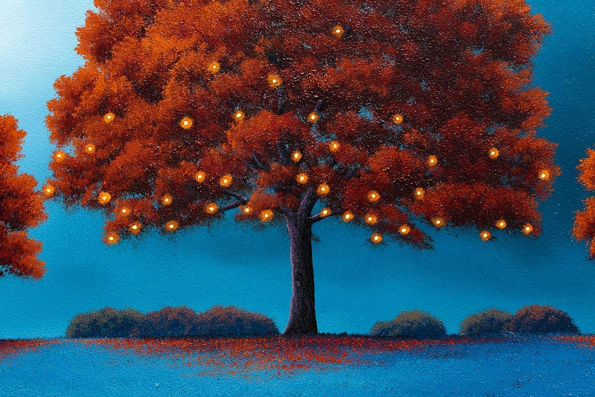 Plenty of Love To Go Around - Original - SOLD by artist David Renshaw - Wyecliffe Galleries