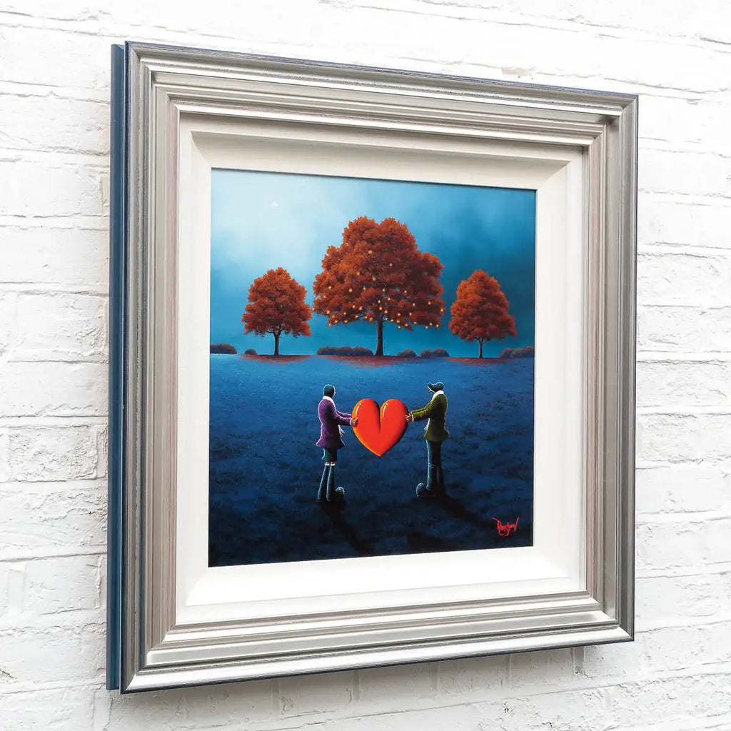 Plenty of Love To Go Around - Original - SOLD by artist David Renshaw - Wyecliffe Galleries