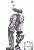 Pretty Northern - Original Sketch - SOLD by artist David Renshaw - Wyecliffe Galleries